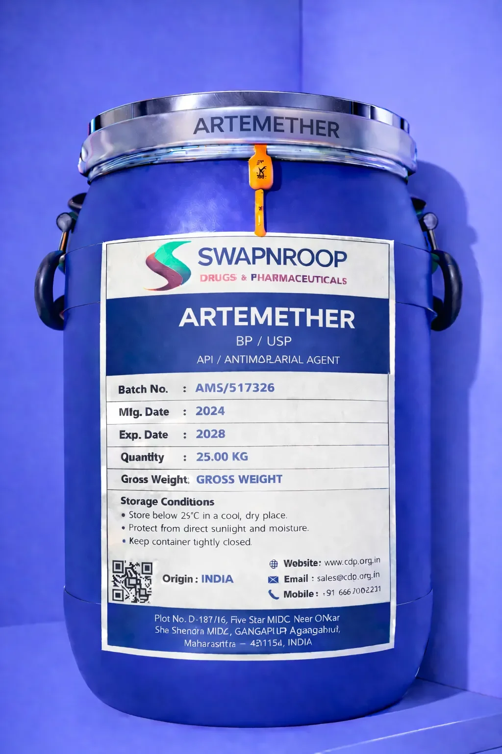 Artemether API